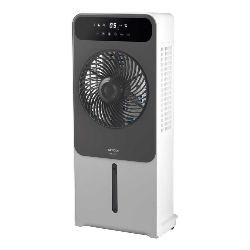 Sencor - Mobiilne õhkjahuti 28W/230V hall + kaugjuhtimispult