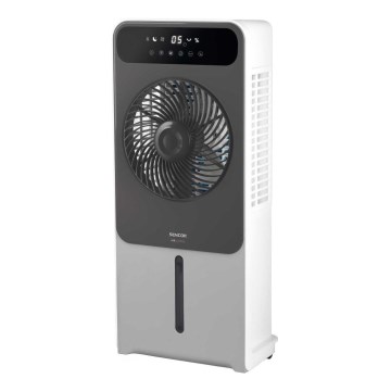 Sencor - Mobiilne õhujahuti 28W/230V hall + kaugjuhtimispult