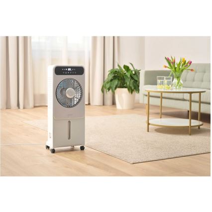 Sencor - Mobiilne õhujahuti 28W/230V hall + kaugjuhtimispult