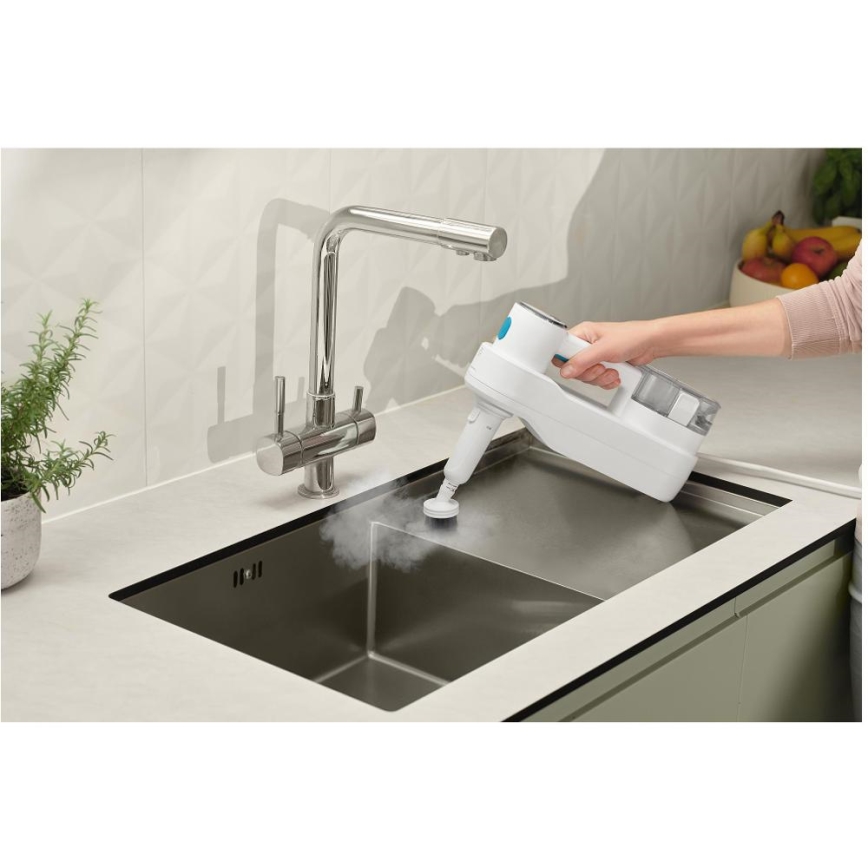 Sencor - Multifunktsionaalne aurumopp 2in1 1500W/230V IPX4 valge