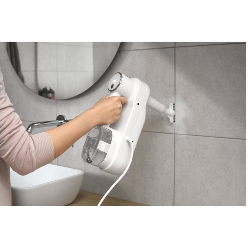 Sencor - Multifunktsionaalne aurumopp 2in1 1500W/230V IPX4 valge