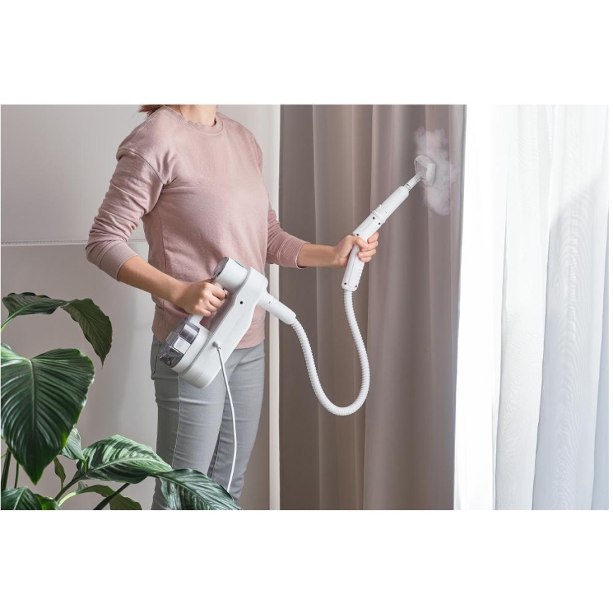 Sencor - Multifunktsionaalne aurumopp 2in1 1500W/230V IPX4 valge