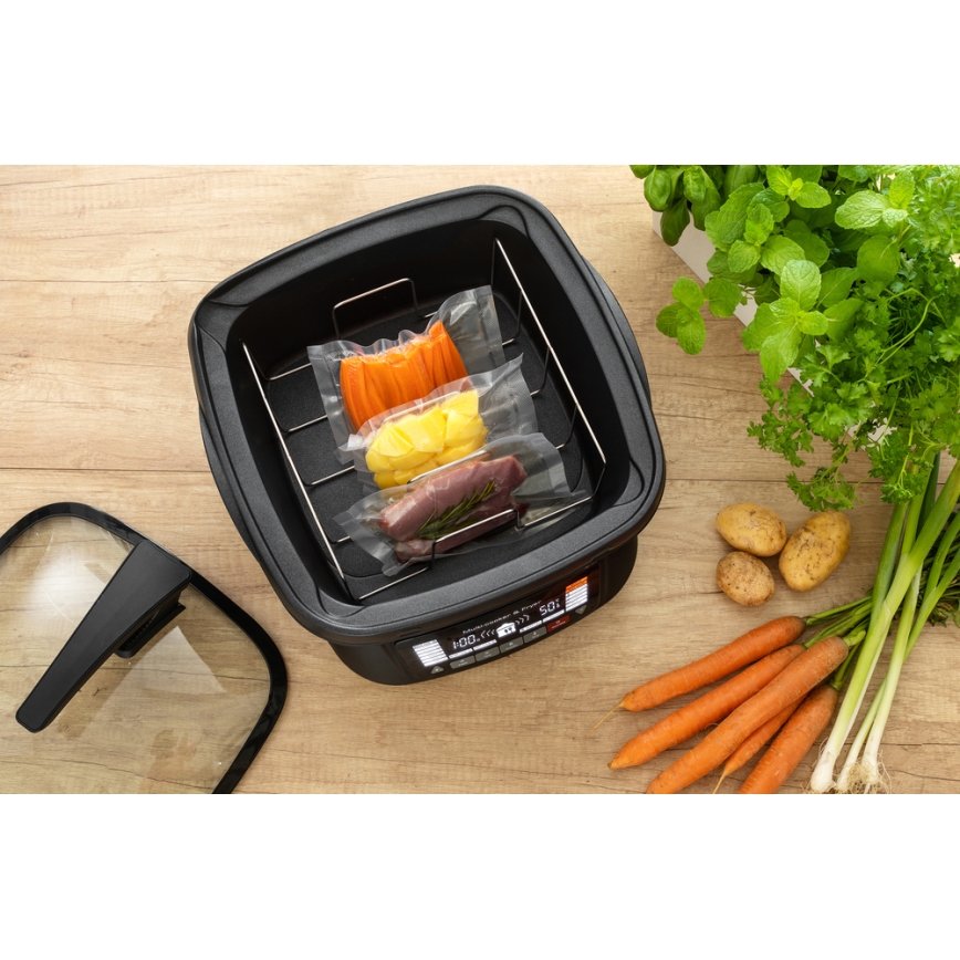 Sencor - Multifunktsionaalne praepann lisatarvikutega 1800W/230V 18 funktsiooni 4,8l