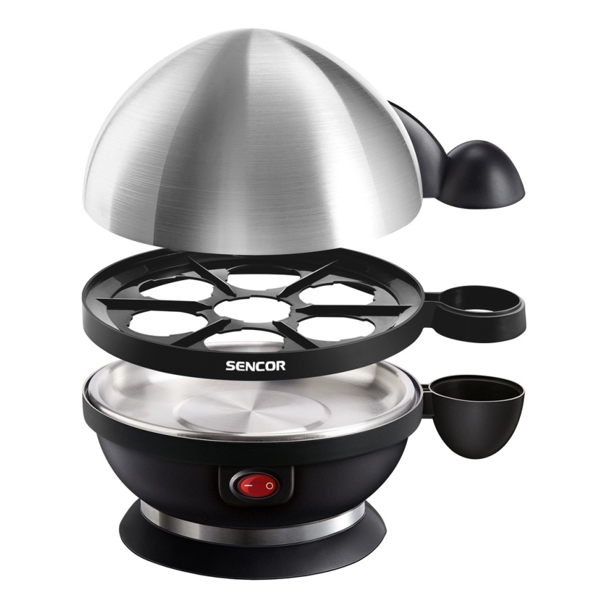 Sencor - Munaküpsetaja 320-380W/230V must/matt kroom