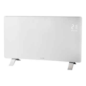 Sencor - Nutikas elektriline konvektor/otsekütteseade 1200/2400W/230V IP24 Wi-Fi valge