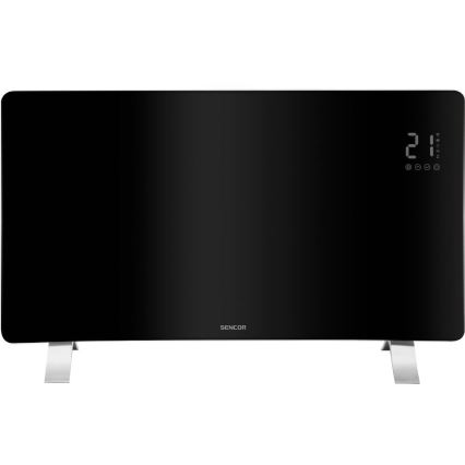 Sencor - nutikas elektriline otseküttekeha/konvektor 1200/2400W/230V IP24 Wi-Fi must