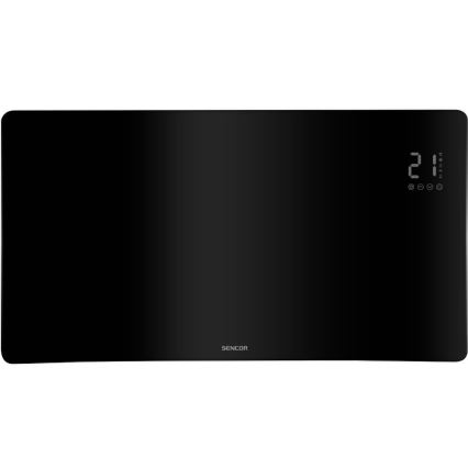 Sencor - nutikas elektriline otseküttekeha/konvektor 1200/2400W/230V IP24 Wi-Fi must