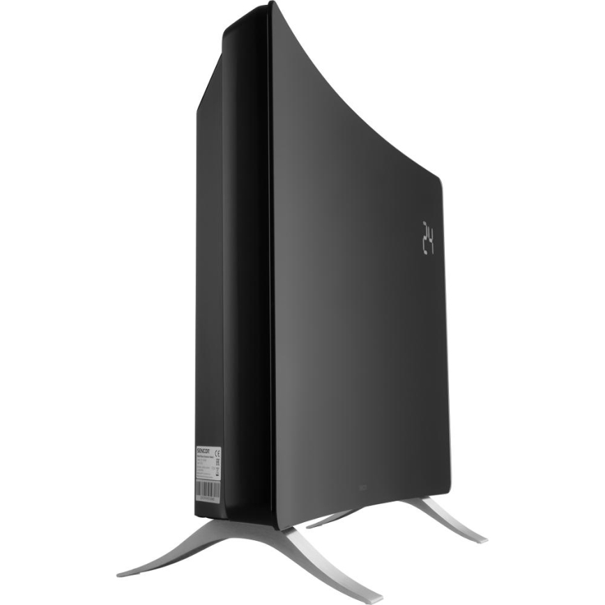 Sencor - nutikas elektriline otseküttekeha/konvektor 1200/2400W/230V IP24 Wi-Fi must