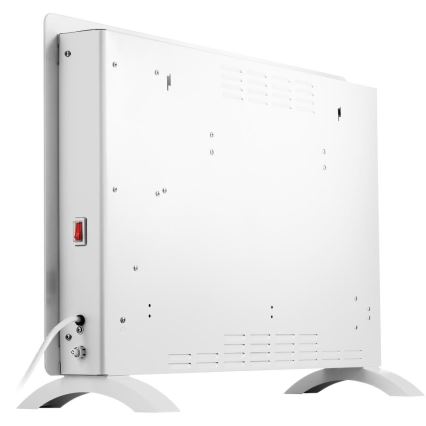 Sencor - Nutikas elektriline otseküttekeha/konvektor 2000W/230V IP24 Wi-Fi valge + kaugjuhtimispult