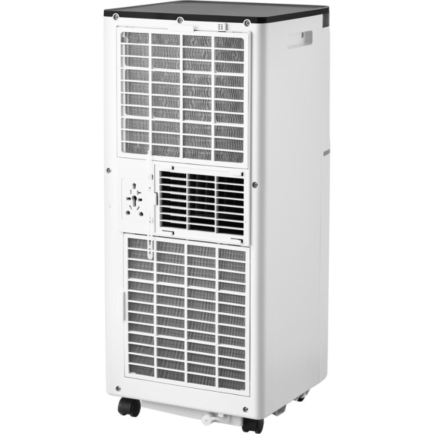 Sencor - Nutikas mobiilne kliimaseade 3-ühes koos täieliku tarvikukomplektiga 1020W/230V 10000 BTU Wi-Fi valge + kaugjuhtimispult
