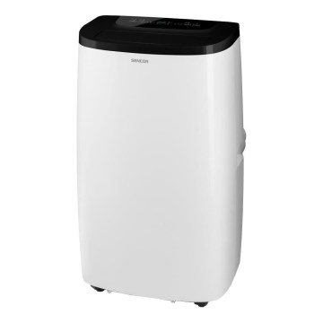 Sencor - Nutikas mobiilne kliimaseade 4-ühes koos täieliku tarvikukomplektiga 1700W/230V 12000 BTU Wi-Fi valge + kaugjuhtimispult