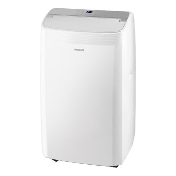 Sencor - Nutikas mobiilne kliimaseade 5-ühes koos kõigi tarvikutega 733W/230V 9000 BTU Wi-Fi valge + kaugjuhtimispult