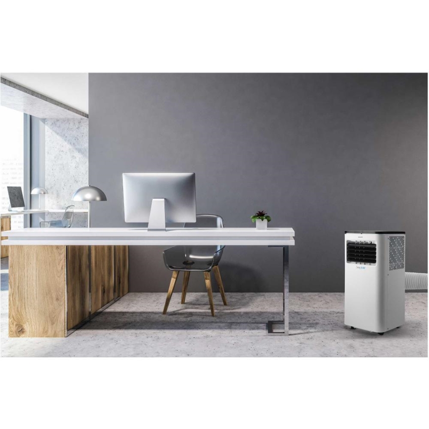 Sencor - Nutikas mobiilne konditsioneer 3-ühes, sh täielik tarvikutekomplekt 1050W/230V 10000 BTU Wi-Fi + kaugjuhtimispult