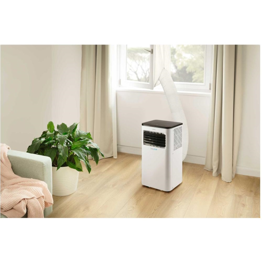 Sencor - Nutikas mobiilne konditsioneer 3-ühes, sh täielik tarvikutekomplekt 1050W/230V 10000 BTU Wi-Fi + kaugjuhtimispult