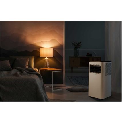 Sencor - Nutikas mobiilne konditsioneer 3-ühes, sh täielik tarvikutekomplekt 1050W/230V 10000 BTU Wi-Fi + kaugjuhtimispult