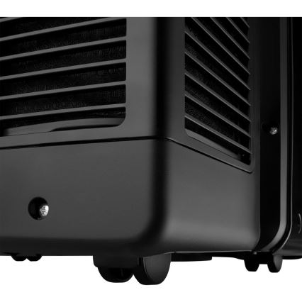 Sencor - Nutikas mobiilne konditsioneer 3-ühes, sh täielik tarvikutekomplekt 1450W/230V 12000 BTU Wi-Fi must + kaugjuhtimispult