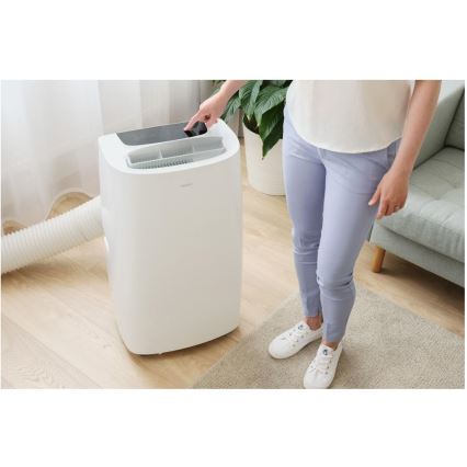 Sencor - Nutikas mobiilne konditsioneer 3-ühes, sh täielik tarvikutekomplekt 1700W/230V 16000 BTU Wi-Fi + kaugjuhtimispult