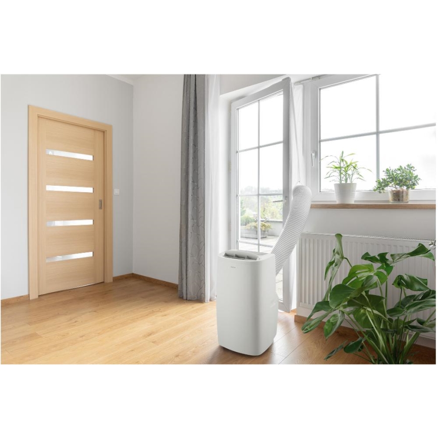 Sencor - Nutikas mobiilne konditsioneer 3-ühes, sh täielik tarvikutekomplekt 1700W/230V 16000 BTU Wi-Fi + kaugjuhtimispult
