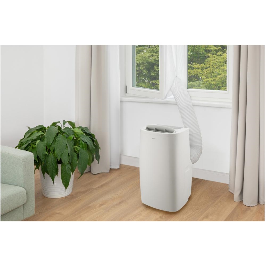 Sencor - Nutikas mobiilne konditsioneer 3-ühes, sh täielik tarvikutekomplekt 1700W/230V 16000 BTU Wi-Fi + kaugjuhtimispult