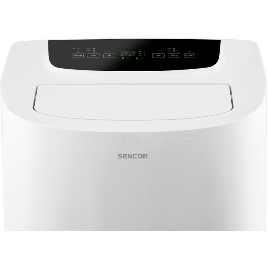 Sencor - Nutikas mobiilne konditsioneer 3-ühes, sh täielik tarvikutekomplekt 1700W/230V 16000 BTU Wi-Fi + kaugjuhtimispult