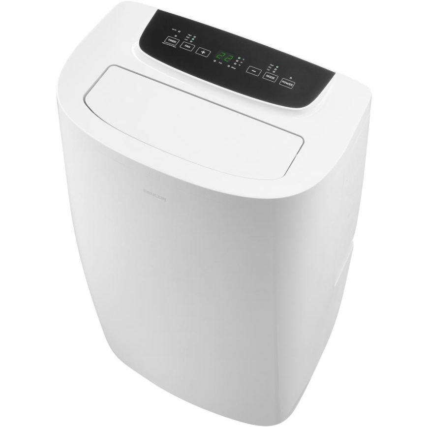 Sencor - Nutikas mobiilne konditsioneer 3-ühes, sh täielik tarvikutekomplekt 1700W/230V 16000 BTU Wi-Fi + kaugjuhtimispult