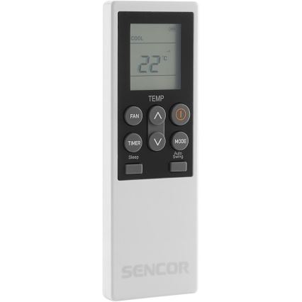 Sencor - Nutikas mobiilne konditsioneer 3-ühes, sh täielik tarvikutekomplekt 1700W/230V 16000 BTU Wi-Fi + kaugjuhtimispult
