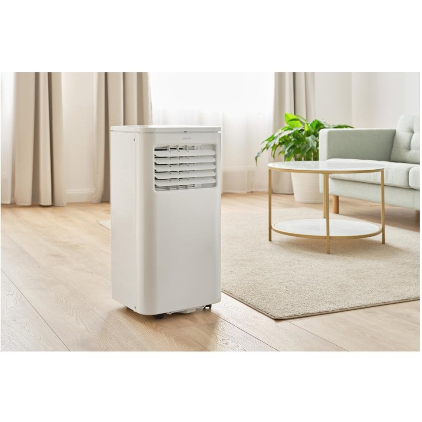 Sencor - Nutikas mobiilne konditsioneer 3-ühes, sh täielik tarvikutekomplekt 760W/230V 7000BTU Wi-Fi + kaugjuhtimispult
