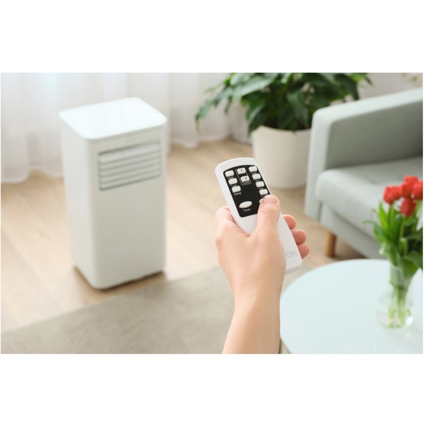 Sencor - Nutikas mobiilne konditsioneer 3-ühes, sh täielik tarvikutekomplekt 760W/230V 7000BTU Wi-Fi + kaugjuhtimispult