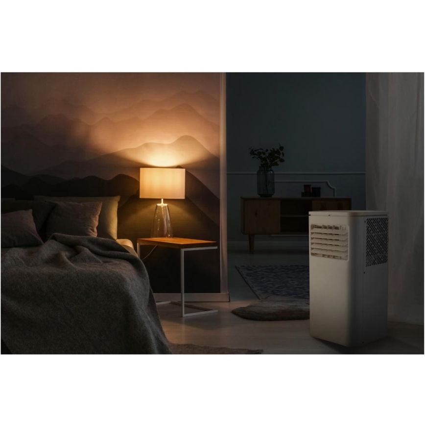 Sencor - Nutikas mobiilne konditsioneer 3-ühes, sh täielik tarvikutekomplekt 760W/230V 7000BTU Wi-Fi + kaugjuhtimispult