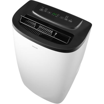 Sencor - Nutikas mobiilne kliimaseade 4-ühes koos täieliku tarvikukomplektiga 1700W/230V 12000 BTU Wi-Fi valge + kaugjuhtimispult
