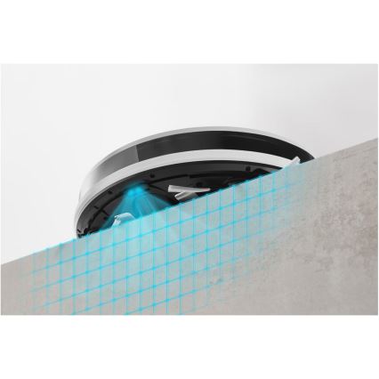 Sencor - Nutikas robottolmuimeja mopiga 2in1 28W/2600 mAh Wi-Fi valge + kaugjuhtimispult