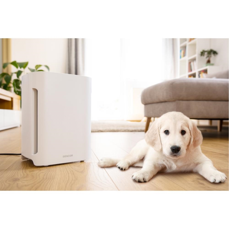 Sencor - Õhupuhasti 60W/230V valge