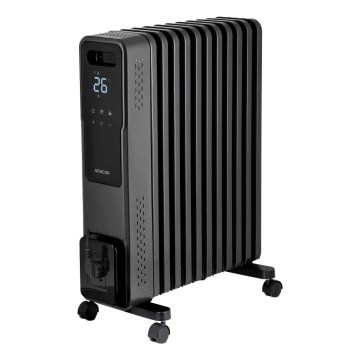 Sencor - õliradiaator 11 ribiga 1000/1200/2400W/230V Wi-Fi must