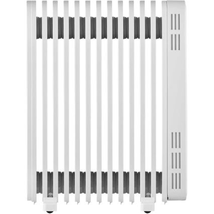 Sencor - 13-elemendiline õliradiaator 1000/2500 W, 230 V, valge + kaugjuhtimispult