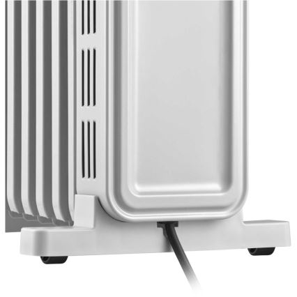 Sencor - Õliradiaator 9 ribiga 800/1200/2000W/230V valge