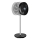 Sencor - Põrandaventilaator 3D UltraSilent 26W/230V Wi-Fi must + kaugjuhtimispult