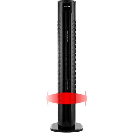 Sencor - Põrandaventilaator 50W/230V must