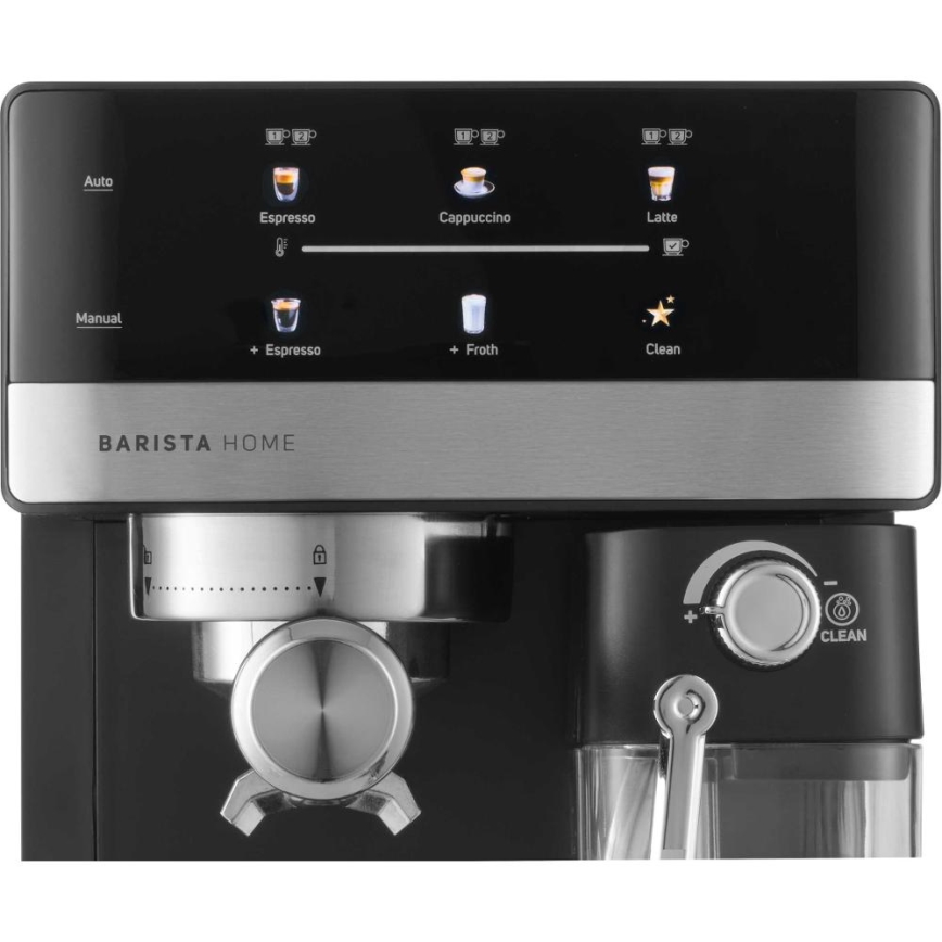 Sencor - Pordiga espresso-kohvimasin 1350W/230V must/mattkroom