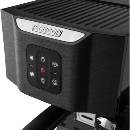 Sencor - portafilteriga espressomasin 1450W/230V must/mattkroom
