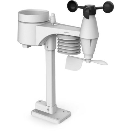 Sencor - Professionaalne ilmajaam värviline LCD ekraaniga ja äratuskell 5V/3xAAA + 3xAA