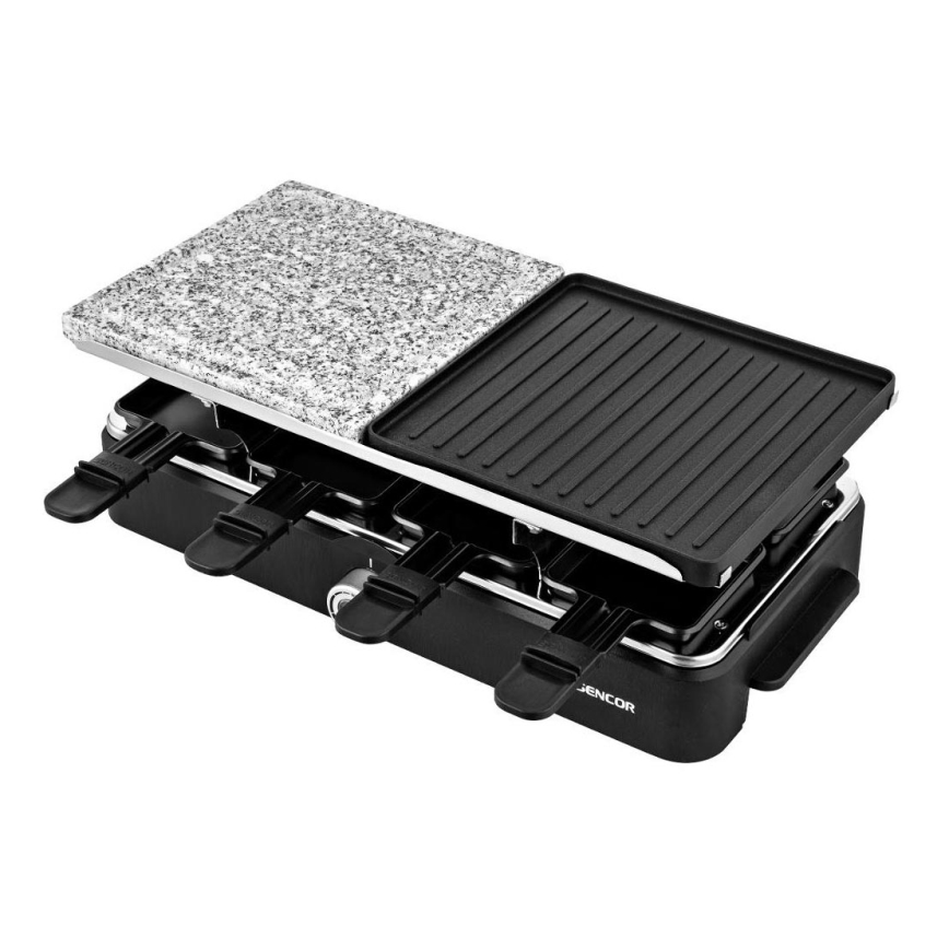 Sencor - Raclette grill lisatarvikutega 1400W/230V