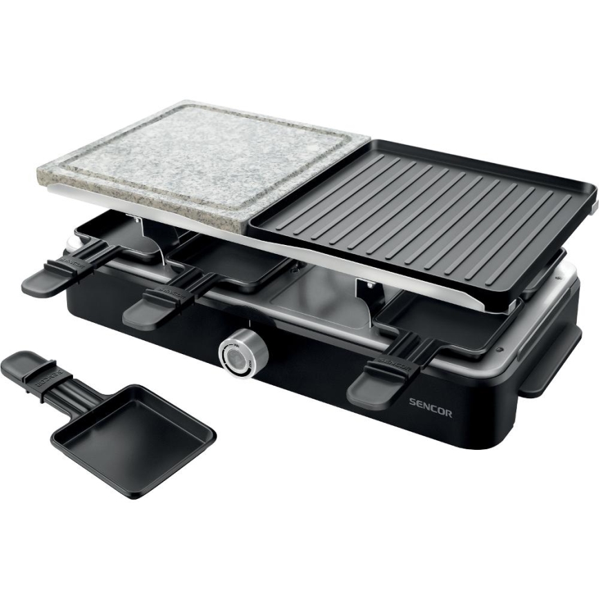 Sencor - Raclette grill lisatarvikutega 1400W/230V