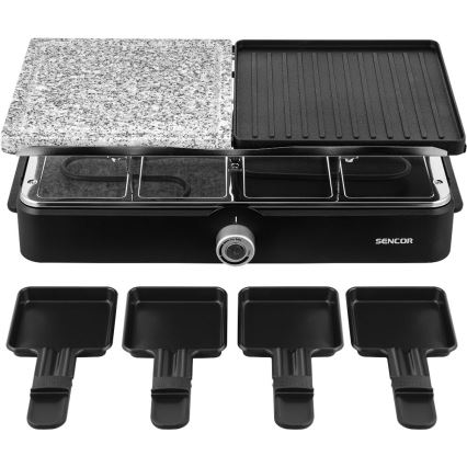Sencor - Raclette grill lisatarvikutega 1400W/230V