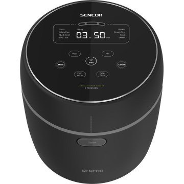 Sencor - Riisikeetja 350W/230V 0,6 l must