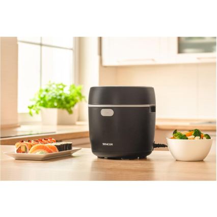 Sencor - Riisikeetja 350W/230V 0,6 l must