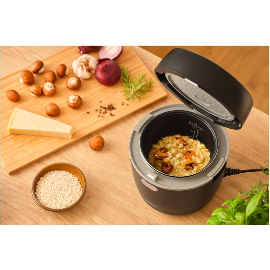 Sencor - Riisikeetja 350W/230V 0,6 l must