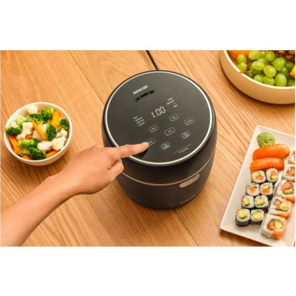 Sencor - Riisikeetja 350W/230V 0,6 l must