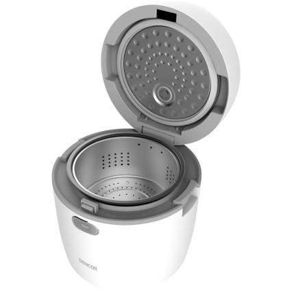 Sencor - Riisikeetja 350W/230V 0,6 l valge