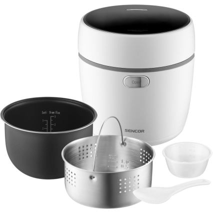 Sencor - Riisikeetja 350W/230V 0,6 l valge
