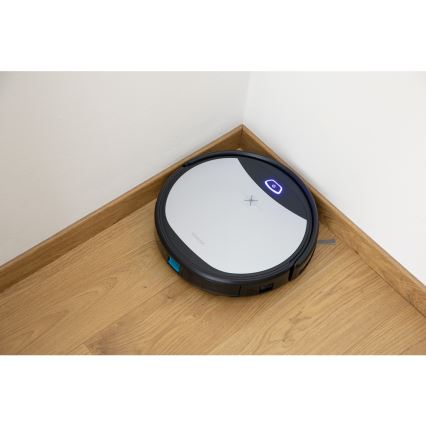 Sencor - Robottolmuimeja koos mopiga 2-ühes 25W 2600 mAh Wi-Fi must/hõbe + pult